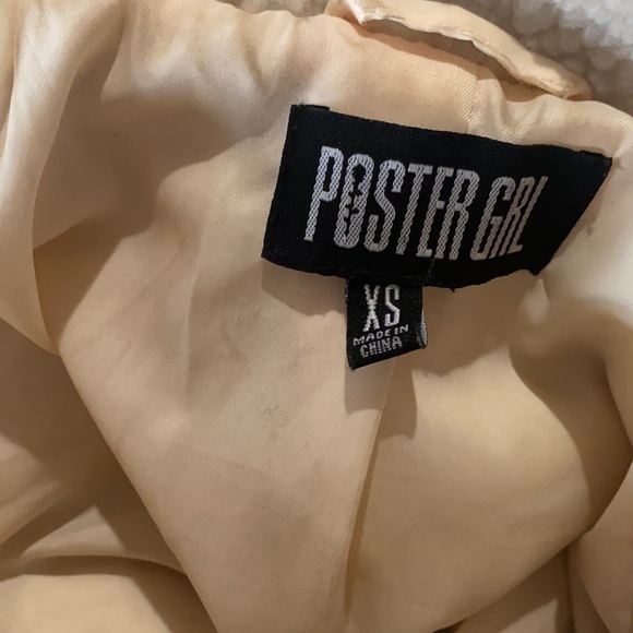 Poster girl set p jacket w Matching bag - Picture 5 of 5